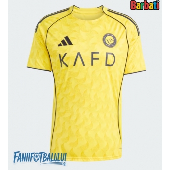 Al-Nassr Tricou Fotbal Replică 2025-26 Barbati Acasa
